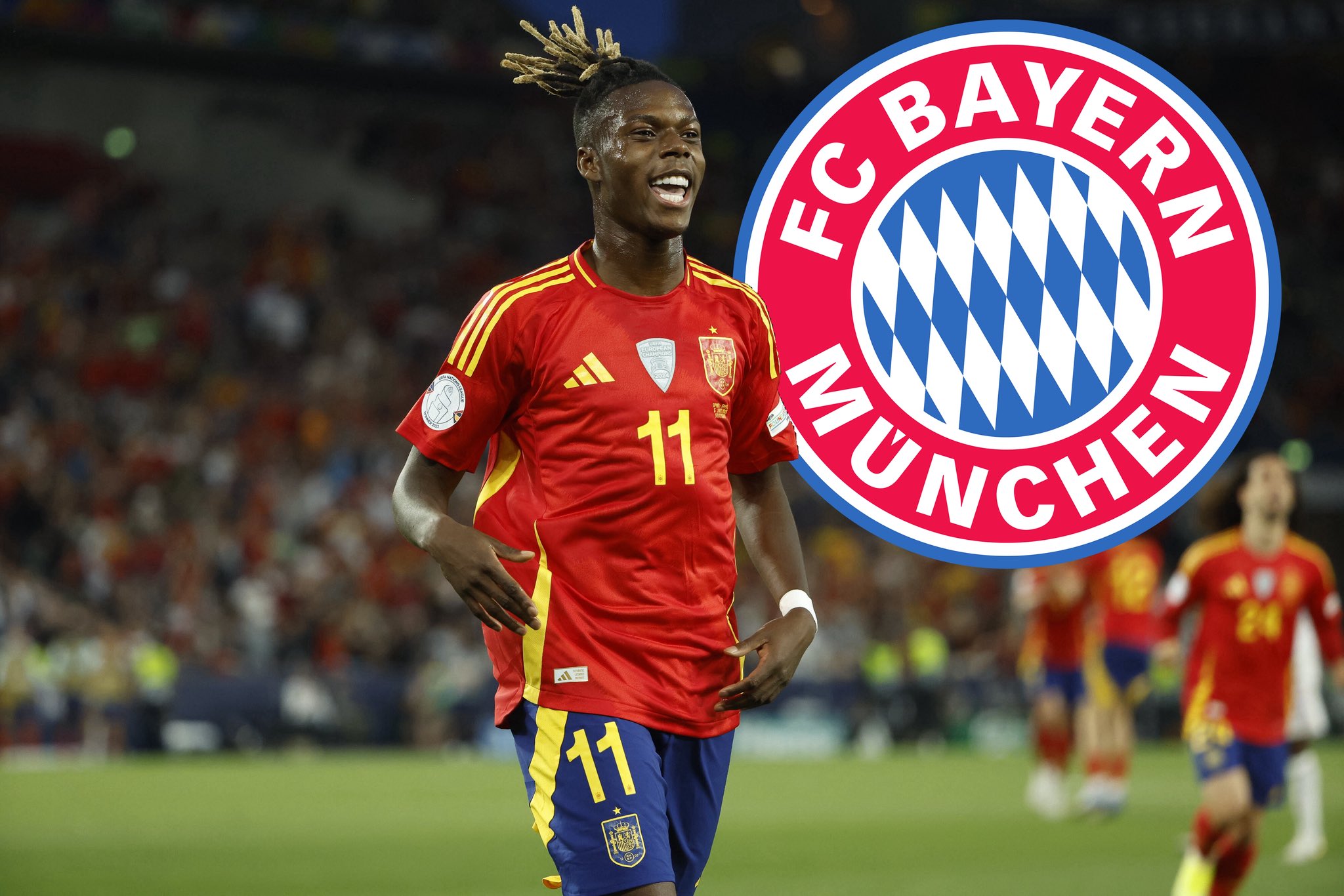 De Sky: Bayern và Williams đã có nhiều cuộc đàm phán và cầu thủ này có thể cân nhắc gia nhập