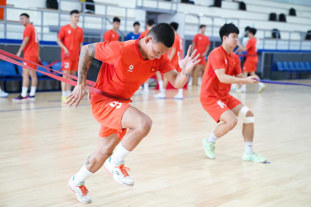 ĐT futsal Việt Nam tích cực rèn quân hướng tới VCK futsal châu Á 2026